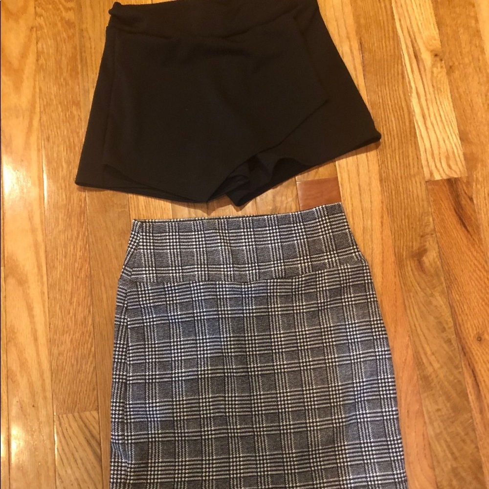 Two skirts. One envelope one regular